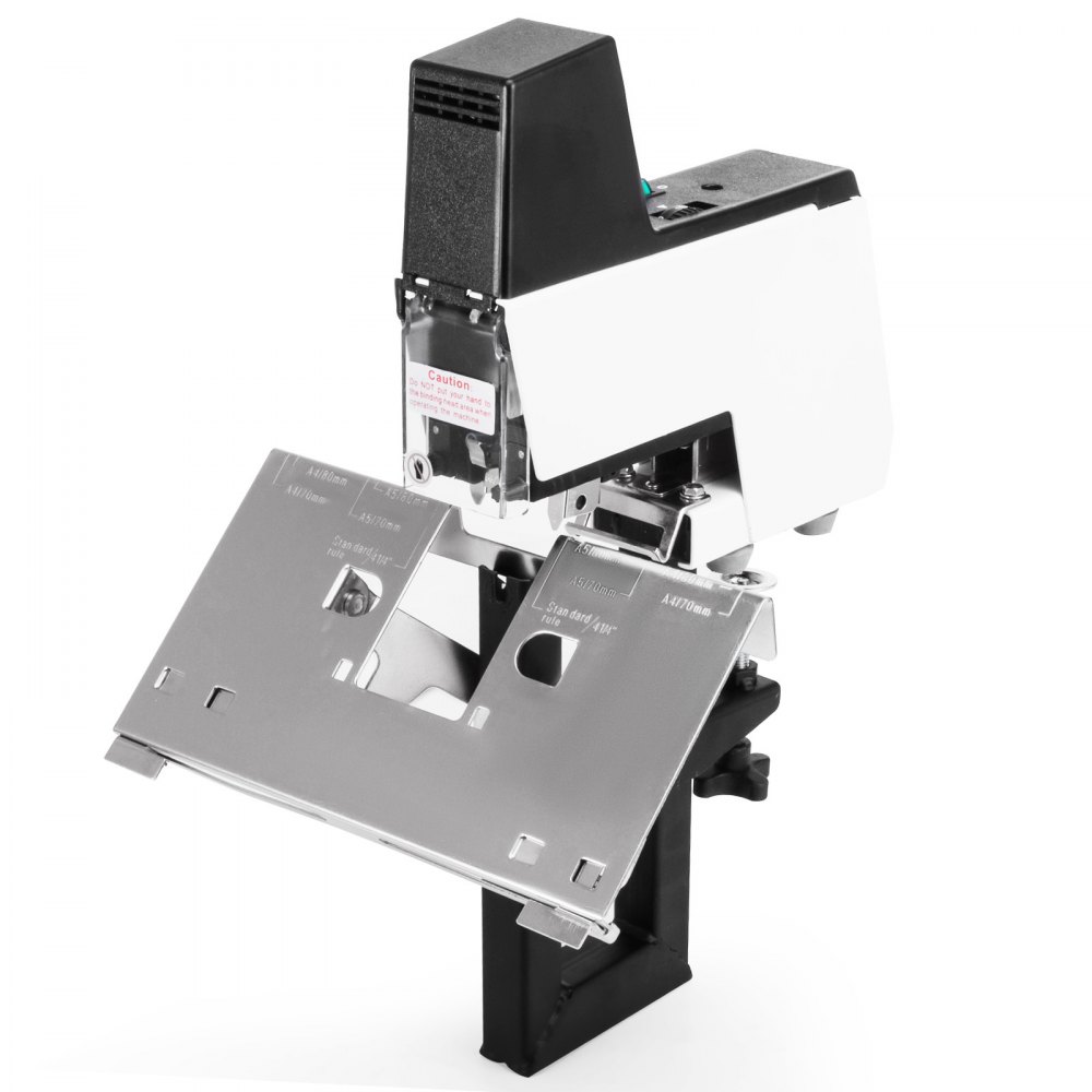 Heavy Duty 106 Electric Auto Stapler Flat & Saddle Book Binder Machine W/ Pedal