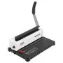 VEVOR binding machine with a lever handle and measurement guide, designed for efficient document binding.
