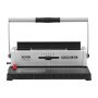 VEVOR binding machine with adjustable knobs, handle, and binding slot for a4 paper.