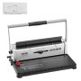 VEVOR binding machine with lever and measurement guide, ideal for binding documents and papers.
