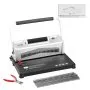 VEVOR Coil Spiral Binding Machine, Manual Book Maker with Electric Binding, 46-Holes Binding 500 Sheets Punch Binder, with 100pcs 5/16'' Coil Binding Spines, for Letter Size, A4, A5