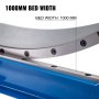 Vevor Metal Sheet Lever Hand Guillotine Shear Cutter 1000mm W/ Curved Blade