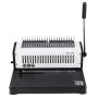 VEVOR 21 Holes Metal Coil Binding Machine SD-220B Book Binding Machine Comb Puncher Comb Binding Machine for A4 400 Sheet Papers