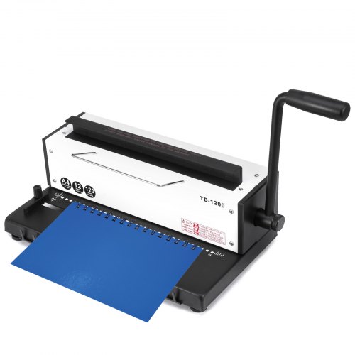 Plastic Spiral Coil Insert Binding Machine Binder Manual