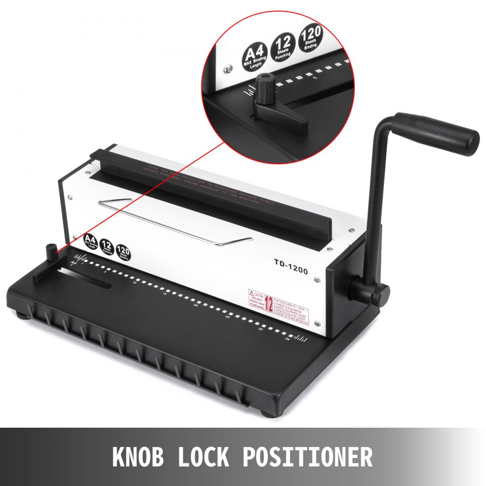 Plastic Spiral Coil Insert Binding Machine Binder Manual