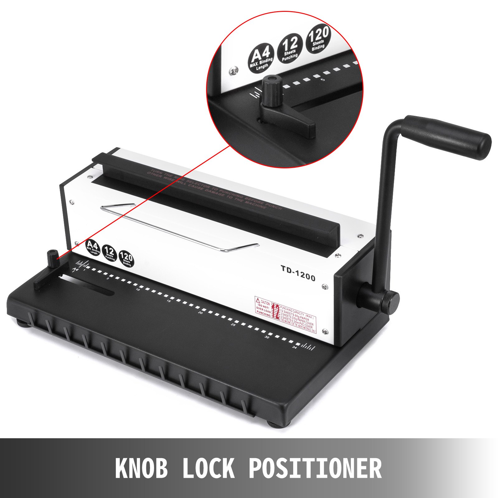 Plastic Spiral Coil Insert Binding Machine Binder Manual