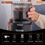 VEVOR Conical Burr Grinder, Electric Adjustable Burr Mill with 35 Precise Grind Setting, 5.3-Ounce 20 Cups Coffee Bean Grinder, Perfect for Drip, Mocha, Hand Brew, French Press, Espresso, Black