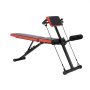 VEVOR Multi-Functional Weight Bench for Full Body Workout, Roman Chair Hyperextension Bench, 770 lbs Adjustable & Foldable Equipment for Back Arm Core Ab Workout, Sit Up Exercise Machine for Home Gym