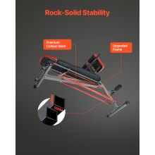 Roman Chair Back Extension Hyperextension Bench Multi-Function Adjustable Gym