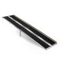 VEVOR Portable Wheelchair Ramp, 3045 mm, Non-Slip Aluminum Folding Handicap Ramp for Wheelchair, 800 lbs Capacity, Door Threshold Ramps for Home Steps, Stairs, Entry, Threshold, Doorways, Scooter