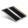 VEVOR Portable Wheelchair Ramp, 915 mm, Non-Slip Aluminum Folding Handicap Ramp for Wheelchair, 800 lbs Capacity, Door Threshold Ramps for Home Steps, Stairs, Entry, Threshold, Doorways, Scooter, Curb
