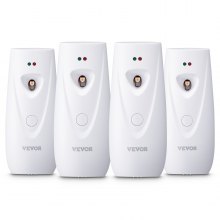 Automatic Air Freshener Spray Dispenser 4-Pack Wall Mounted or Free Standing