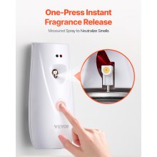 Automatic Air Freshener Spray Dispenser 2-Pack Wall Mounted or Free Standing