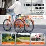 VEVOR Folding Adult Tricycle, 26-Inch Adult Folding Trikes, Lightweight Aluminum Alloy 3 Wheel Cruiser Bike with Large Rear Basket, Shopping Picnic Foldable Tricycles for Adults, Women, Men, Seniors