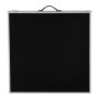 VEVOR 8 Foot Portable Beer Pong Table, Foldable Tailgate Table,Carrying Handles and 6 Pong Balls, Adjustable Height, Lightweight Table for Office, Tailgate Party, Travel and Camping, Black