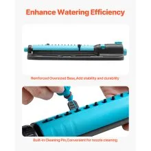 Oscillating Sprinkler Up to 4500 ft² Water Sprinkler with 18 Precision Nozzles