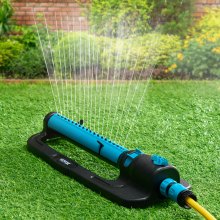 Oscillating Sprinkler Up to 4500 ft² Water Sprinkler with 18 Precision Nozzles