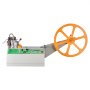 VEVOR Automatic Webbing Cutting Machine, Hot and Cold Ribbon Cutting Machine with Adjustable Temperature and LCD Display, Zipper Tapes Cutter for Nylon Webbing, Elastic Bands, Shoelaces