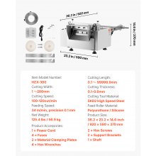 Automatic Pipe Cutting Machine 1-280mm Width for PVC Film Non-Woven Fabric