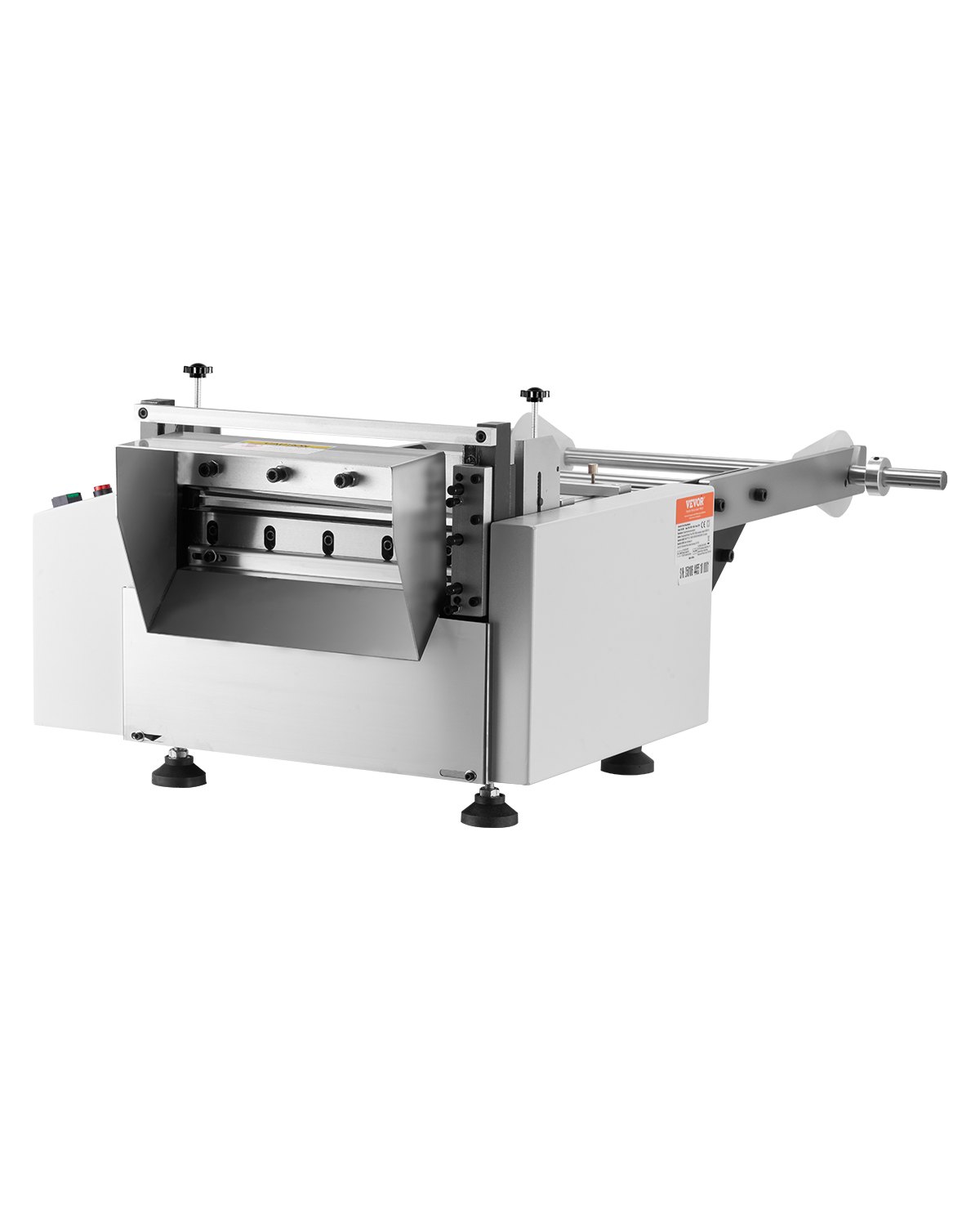 VEVOR Auto Heat-Shrink Tube Cutter, Automatic Pipe Cutting Machine with 1mm to 280mm Cutting Width, 0.1-0.6mm Cutting Thickness, Ideal for Non-Woven Fabric, PVC Film, Insulating Paper, Aluminum Foil