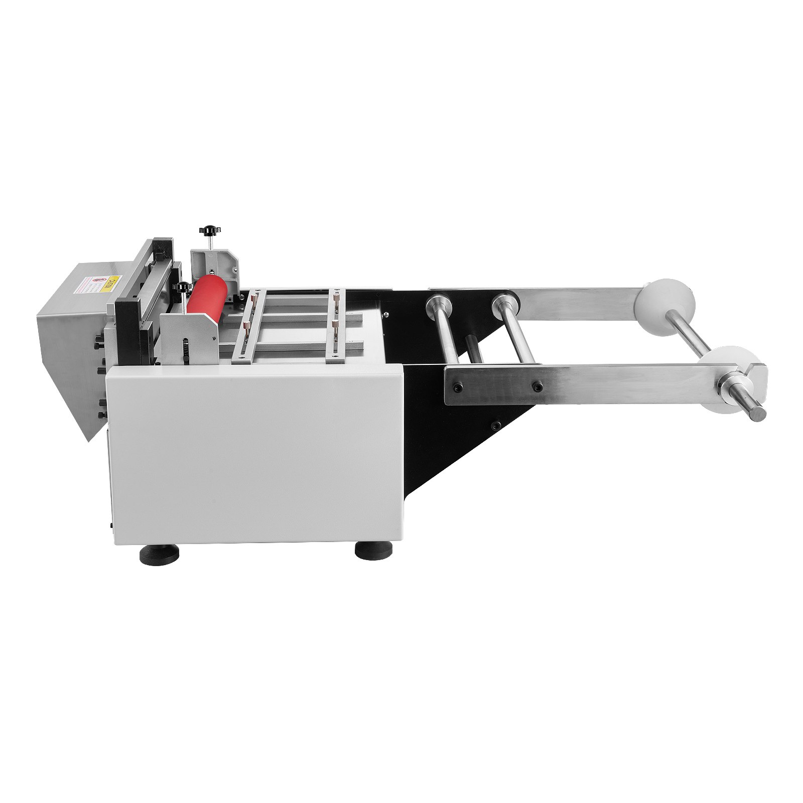 VEVOR Auto Heat-Shrink Tube Cutter, Automatic Pipe Cutting Machine with 1mm to 280mm Cutting Width, 0.1-0.6mm Cutting Thickness, Ideal for Non-Woven Fabric, PVC Film, Insulating Paper, Aluminum Foil