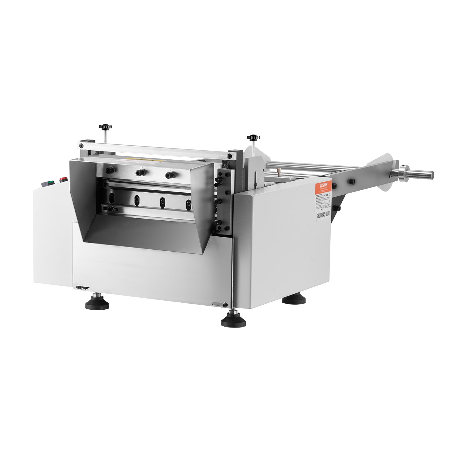 VEVOR Auto Heat-Shrink Tube Cutter, Automatic Pipe Cutting Machine with 1mm to 280mm Cutting Width, 0.1-0.6mm Cutting Thickness, Ideal for Non-Woven Fabric, PVC Film, Insulating Paper, Aluminum Foil