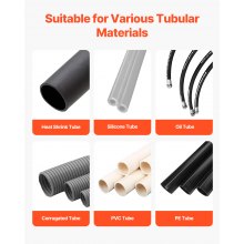 Auto Heat-Shrink Tube Cutter Automatic Pipe Cutting Machine with LCD Display
