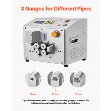 Auto Heat-Shrink Tube Cutter Automatic Pipe Cutting Machine with LCD Display