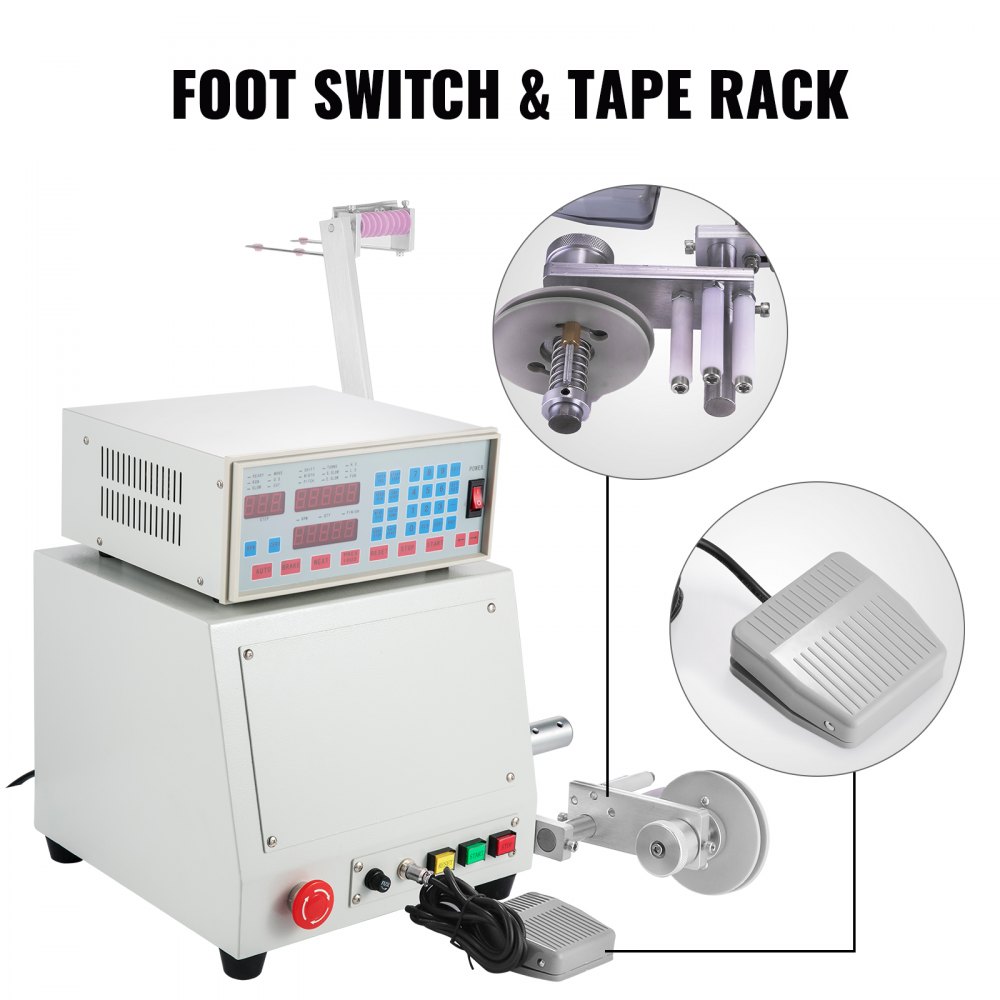 Computer Cnc Automatic Coil Winder Winding Machine For 0.03-1.2mm Wire 110v