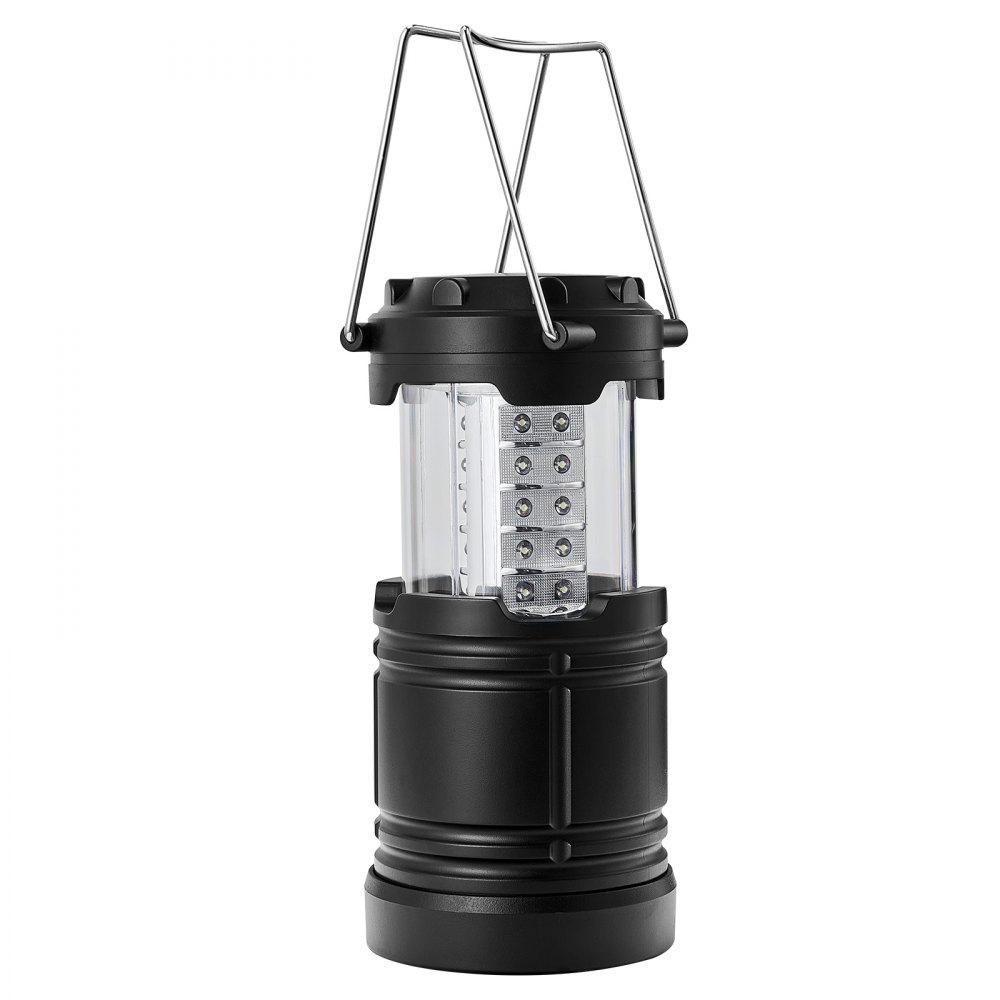 VEVOR LED campinglyktor Hopfällbara batteridrivna campingljus set om 4