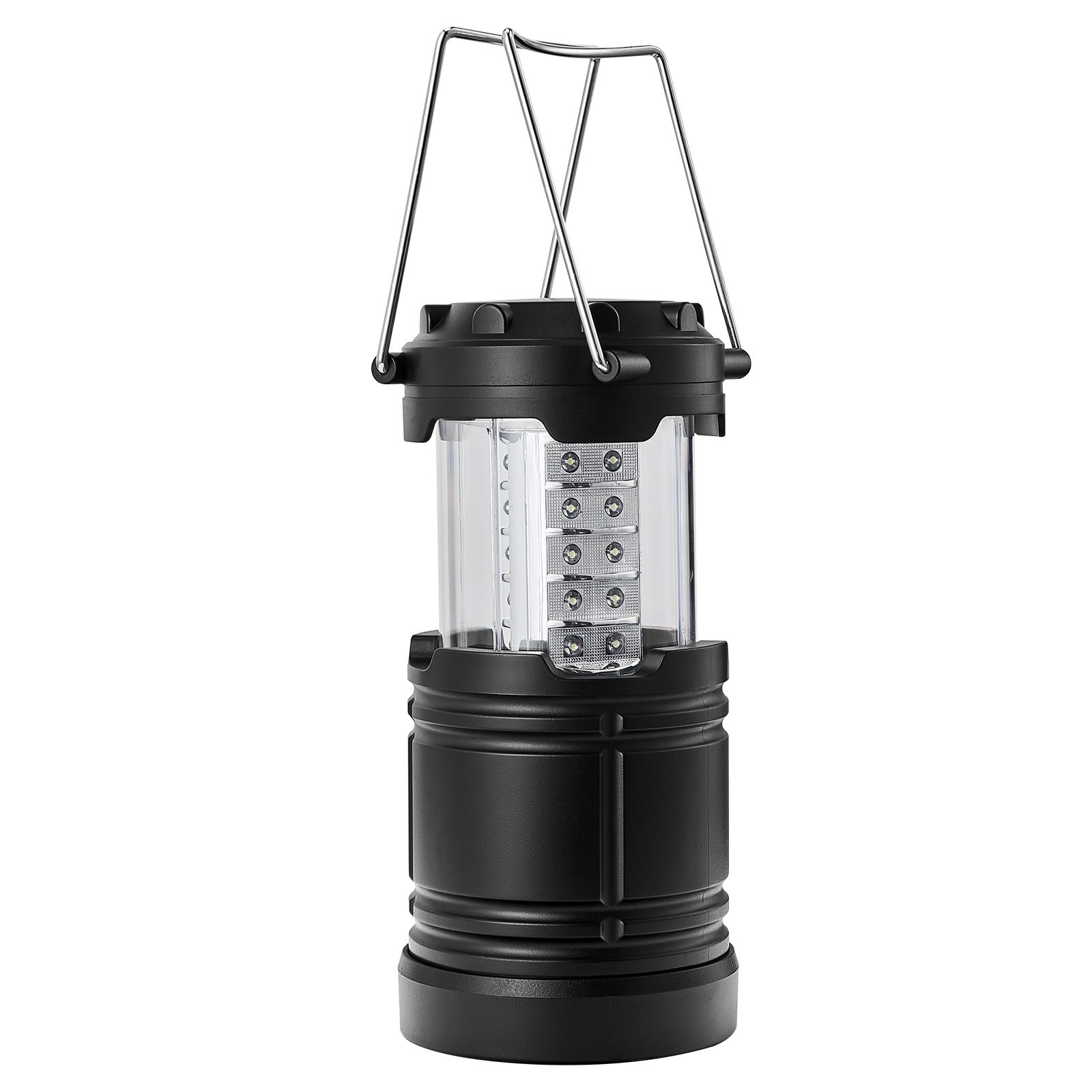 VEVOR LED campinglyktor Hopfällbara batteridrivna campingljus set om 4
