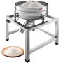 Vevor Vibrating Sieve Shaker Industrial Sifter For Flour With Two Screens 4409lb