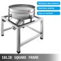 Vevor Vibrating Sieve Shaker Industrial Sifter For Flour With Two Screens 4409lb