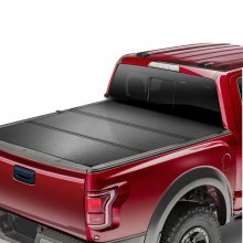 VEVOR Funda Tonneau para caja de camioneta de tres pliegues, compatible con Chevy Silverado GMC Sierra 1500 2019-2024 (no compatible con 19-24 Classic) cama de 5'8", se adapta a cama interior de 5.8' x 5.3' (70" x 63.3"), 400 libras de capacidad, negro