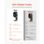 VEVOR Bi-Folding Sliding Barn Door Hardware Track Kit 60" for Four 14" Doors