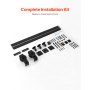 VEVOR Bi-Folding Sliding Barn Door Hardware Track Kit, 52" Top Mount Track Kit, Slide Smoothly & Quietly, Heavy Duty, Easy to Install, Suitable for Two 24" Closet Pantry Laundry Doors (Not Included)