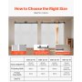 Bi-Folding Sliding Barn Door Hardware Track Kit 76" for Four 18" Doors