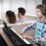 VEVOR 88 Key Folding Keyboard Piano, Bluetooth & MIDI, Portable Electronic Digital Foldable Piano with Sustain Pedal Bag Touch Sensitive Keys Headphones, Rechargeable for Beginners Teens Adults, Black