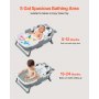 VEVOR Portable Baby Bathtub Durable Baby Bath Tub with Thermometer for Toddlers