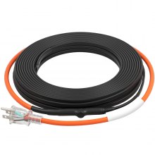 Self-Regulating Pipe Heating Cable 40FT 5W/FT Heat Tape with Thermostat