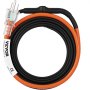 Cable calefactor autorregulable VEVOR, 5,5 m, 5 W/pie, cinta calefactora para tuberías, protección anticongelante, protege mangueras de PVC, tuberías de metal y plástico, 120 V