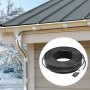 VEVOR Self-Regulating Pipe Heating Cable, 120-feet 5W/ft Heat Tape for Pipes, Roof Snow Melting De-icing, Gutter and Pipe Freeze Protection, 120V