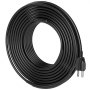 Cable calefactor autorregulable VEVOR para tuberías, cinta calefactora de 9 m y 5 W/pie para tuberías, deshielo de nieve en techos y protección contra la congelación de canalones y tuberías.