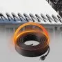 VEVOR Self-Regulating Pipe Heating Cable, 140FT 5W/FT Heat Tape for Pipes, Roof Snow Melting De-icing, Gutter and Pipe Freeze Protection