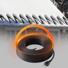 VEVOR Self-Regulating Pipe Heating Cable 140FT 5W/FT Heat Tape for Pipes Roof