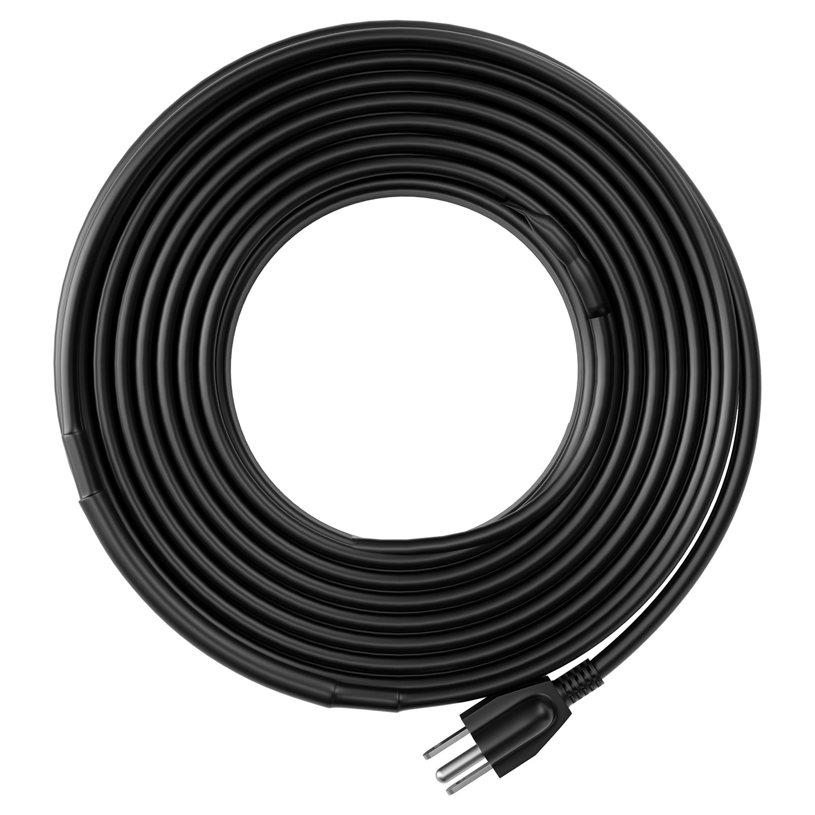 Cable calefactor autorregulable VEVOR para tuberías, cinta calefactora de 3,6 m y 5 W/pie para tuberías, deshielo de nieve en techos y protección contra la congelación de canalones y tuberías.