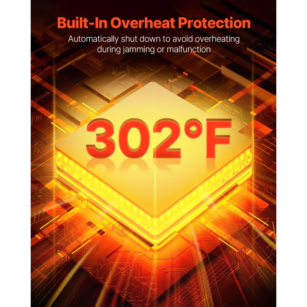 VEVOR Automatic Pool Cover Pump, 0.66 HP 3200 GPH, 120V Submersible Swimming Pool Cover Pump with 25 ft Power Cord, 26 ft Max Head Lift, Water Removal and Transfer Pump, for Pool Draining Hot Tubs