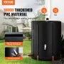 VEVOR Collapsible Rain Barrel 378.5 L Rain Catcher with Spigots and Overflow Kit