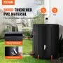 VEVOR Collapsible Rain Barrel, 53 Gallon/201 L Portable Rain Water Collection Barrel, PVC Rainwater Collection System with Spigots and Overflow Kit, Water Barrel  for Garden Water Catcher