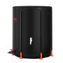 VEVOR Collapsible Rain Barrel, 53 Gallon/201 L Portable Rain Water Collection Barrel, PVC Rainwater Collection System with Spigots and Overflow Kit, Water Barrel  for Garden Water Catcher